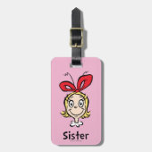 Wie Grinch Stole Weihnachten | Grinch Sister Gepäckanhänger (Vorderseite vertikal)