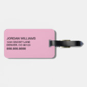 Wie Grinch Stole Weihnachten | Grinch Sister Gepäckanhänger (Rückseite horizontal)