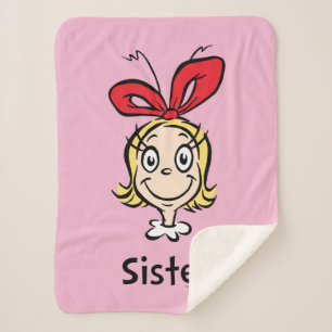 Wie Grinch Stole Weihnachten   Grinch Sister Sherpadecke