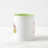 Wie Grinch Stole Weihnachten | Monogramm B Tasse (Zentrum)
