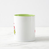 Wie Grinch Stole Weihnachten | Monogramm J Tasse (Zentrum)
