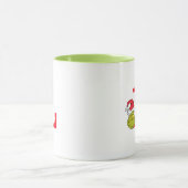 Wie Grinch Stole Weihnachten | Monogramm L Tasse (Zentrum)