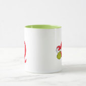 Wie Grinch Stole Weihnachten | Monogramm Q Tasse (Zentrum)