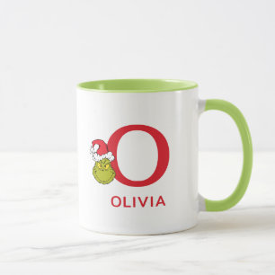 Wie Grinch Stole Weihnachten   Name & Monogramm O Tasse
