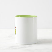 Wie Grinch Stole Weihnachten | Name und Monogramm  Tasse (Zentrum)