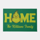 Wie Grinch Stole Weihnachts Classic Grinch Fußmatte (Vorderseite)