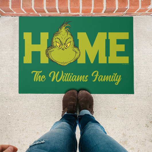 Wie Grinch Stole Weihnachts Classic Grinch Fußmatte