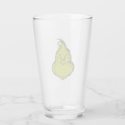Wie Grinch Stole Weihnachts Classic Grinch Glas (Rückseite)