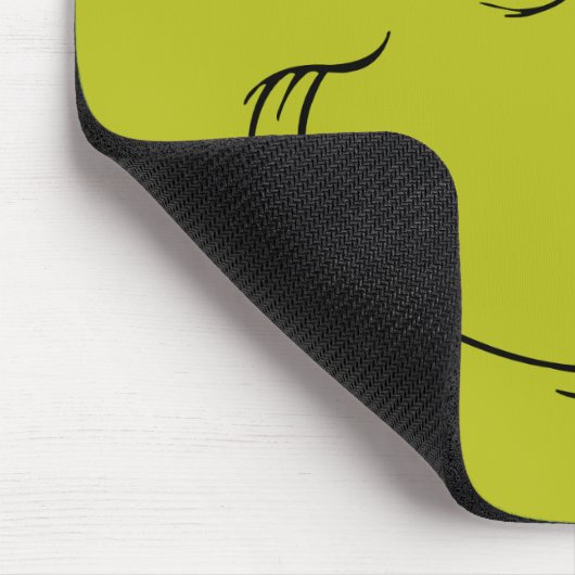 Wie grinch Stole Weihnachtsgesicht Mousepad (Ecke)