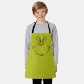 Wie grinch Stole Weihnachtsgesicht Schürze (Getragen)