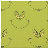 Wie grinch Stole Weihnachtsgesicht Stoff (Nahaufnahme)