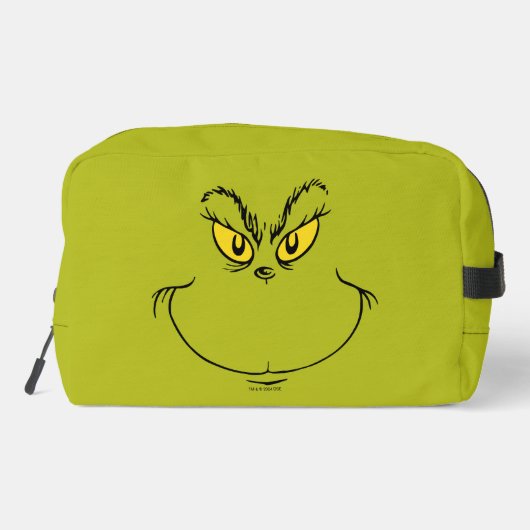 Wie grinch Stole Weihnachtsgesicht Waschbeutel (Rückseite)