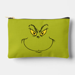 Wie grinch Stole Weihnachtsgesicht Zubehörtasche