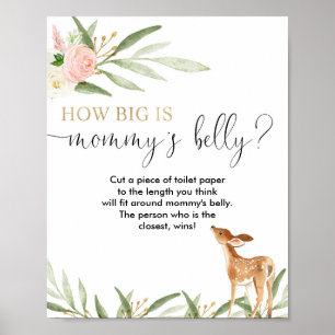 Wie groß ist das Bauchduschenspiel der Mama Poster