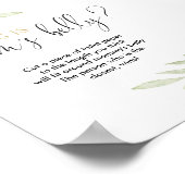 Wie groß ist das Bauchduschenspiel der Mama? Poster (Ecke)