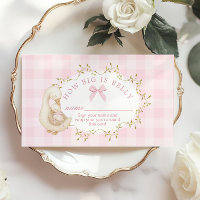 Wie groß ist der Bauch Silly Goose Pink Gingham