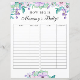 Wie groß ist der Mami? Blumenspielzeug