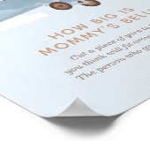 Wie groß ist die Babydusche von Mama's Bly Airplan Poster (Ecke)