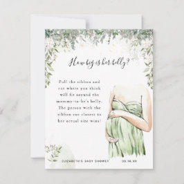 Wie groß ist ihr Bauch? | Baby Showspiel