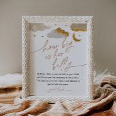 Wie groß ist ihr Game Twinkle Star Baby Dusche? Poster