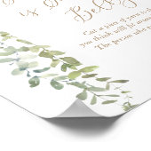 Wie groß ist Mama's Bly Gold Ballon Babydusche Poster (Ecke)