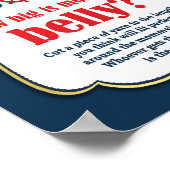 Wie groß ist Mommys Baby Shower Game Nautical Poster (Ecke)