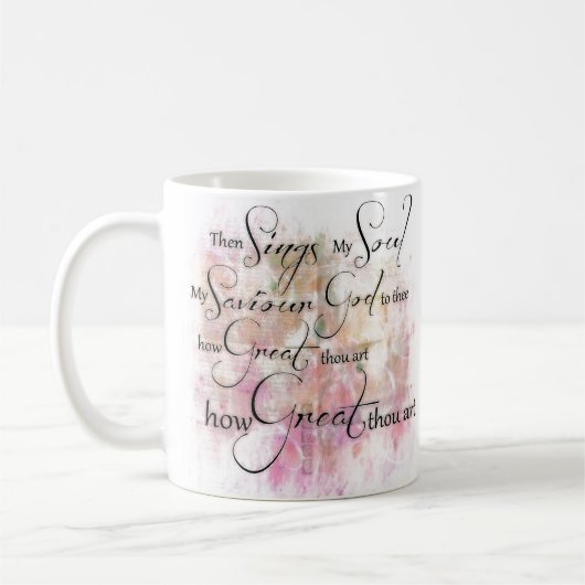 Wie großartig du bist kaffeetasse (Links)