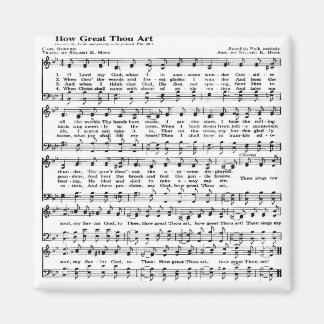 Wie großartig du bist magnet