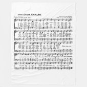 Wie große Tausend-Kunst-Decke Fleecedecke (Vorderseite)