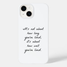 Wie gut du den iPhone-Fall gelebt hast Case-Mate iPhone 14 Hülle