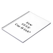 Wie gut kann es werden? notizblock (Linke Seite)