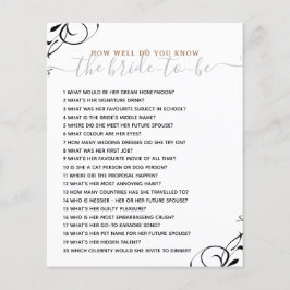 Wie gut kennen Sie das Bride Brautparty Game?