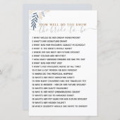 Wie gut kennen Sie das Bride Brautparty Game? (Vorne/Hinten)