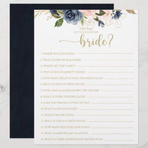 Wie gut kennen Sie das Bride Brautparty Game?