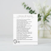 Wie gut kennen Sie das Bride Brautparty Game? (Stehend Vorderseite)