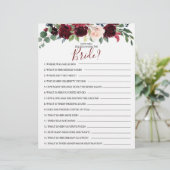 Wie gut kennen Sie das Bride Brautparty Game? (Stehend Vorderseite)