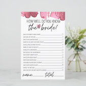 Wie gut kennen Sie das Bride Brautparty Pink? (Stehend Vorderseite)