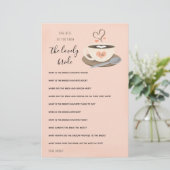 Wie gut kennen Sie das Bride Coffee Bridal Spiel? (Stehend Vorderseite)