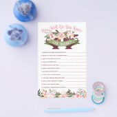 Wie gut kennen Sie das Bride-Spiel? Flyer (Einzeln)