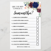 Wie gut kennen Sie das englische Brautspiel? (Rückseite)