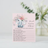 Wie gut kennen Sie das Mama Baby Shower Game? (Stehend Vorderseite)