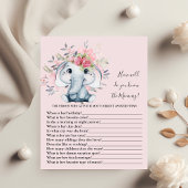 Wie gut kennen Sie das Mama Baby Shower Game?