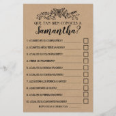 Wie gut kennen Sie das zweisprachige rustikale Spi (Rückseite)