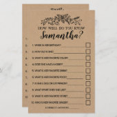 Wie gut kennen Sie das zweisprachige rustikale Spi (Vorne/Hinten)