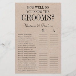 Wie gut kennen Sie den groomrustikalen LGBTQ?