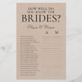 Wie gut kennen Sie den rustikalen LGBTQ der Briden (Vorderseite)