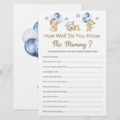 Wie gut kennen Sie die Babydusche von Mama Boy? (Vorne/Hinten)