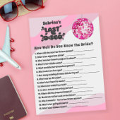 Wie gut kennen Sie die Bride Bach Game Card? Programm