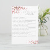 Wie gut kennen Sie die Bride Cherry Blossom? Dankeskarte (Stehend Vorderseite)