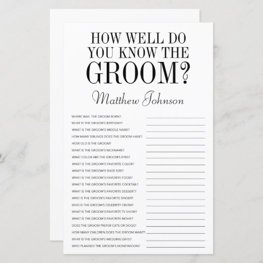 Wie gut kennen Sie die Groom LGBTQ? (Vorne/Hinten)